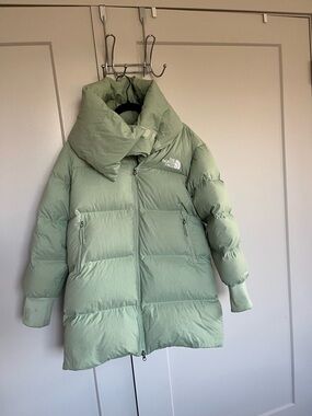 The North Face Women's Mint Long Puffer Coat 600 Fill